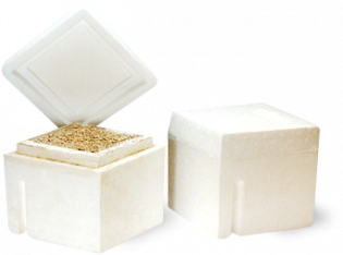 CUBIC-SHAPED CONTAINERS WITH COVER