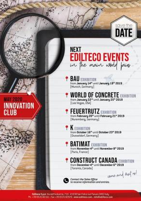 NEXT EDILTECO EVENTS