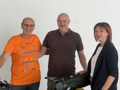 “I GUESS I’M A BIT CRAZY” EDILTECO SUPPORTS ENRICO MONARI’S CYCLING JOURNEY TO NORTH CAPE