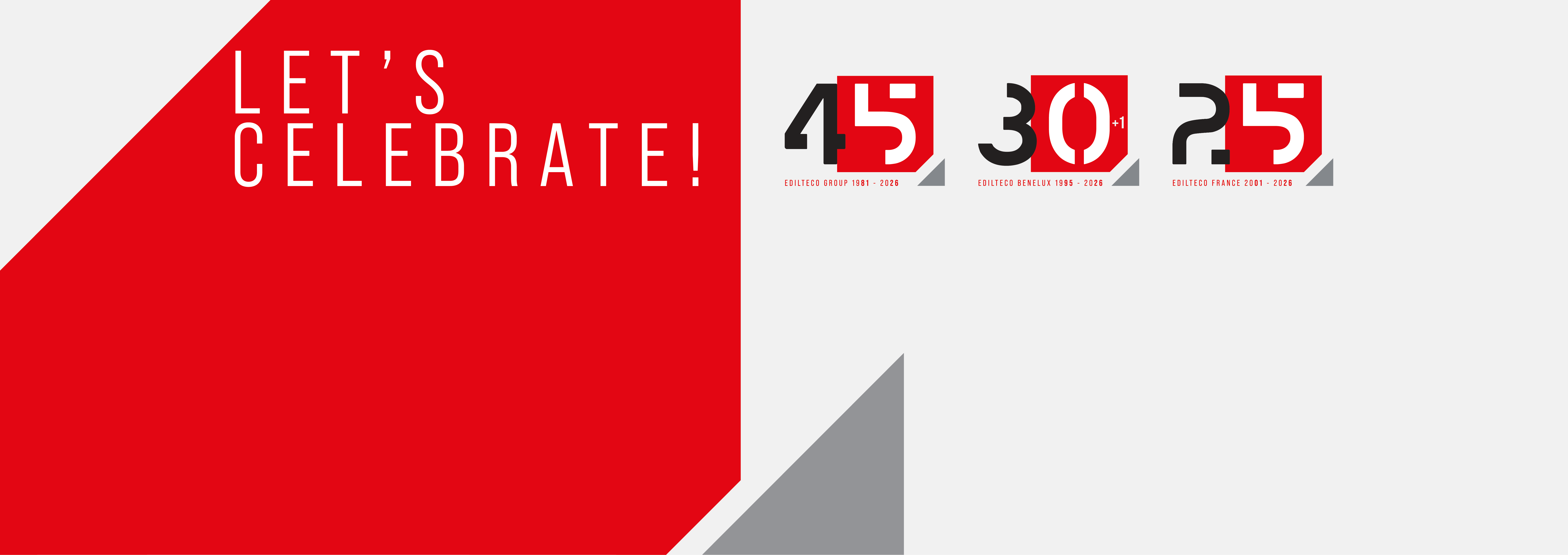 Together, for years, towards the future